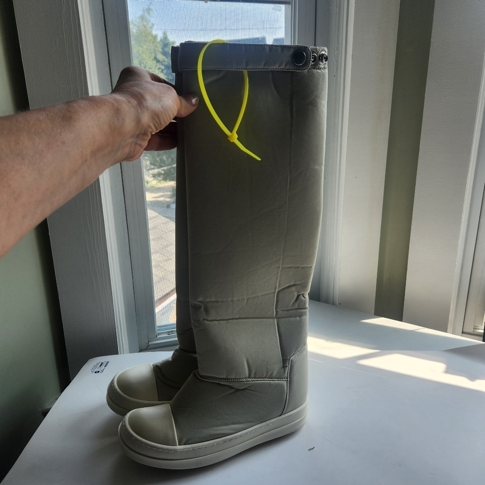 Rick Owens DRKSHDW Elephant style boots size 35.5 BNWOB - Picture 7 of 11